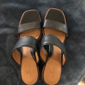 Caslon block heel sandal